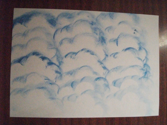 Мастер-класс. Рисование облаков